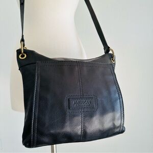 NEW American Leather Co. Black Leather Bag